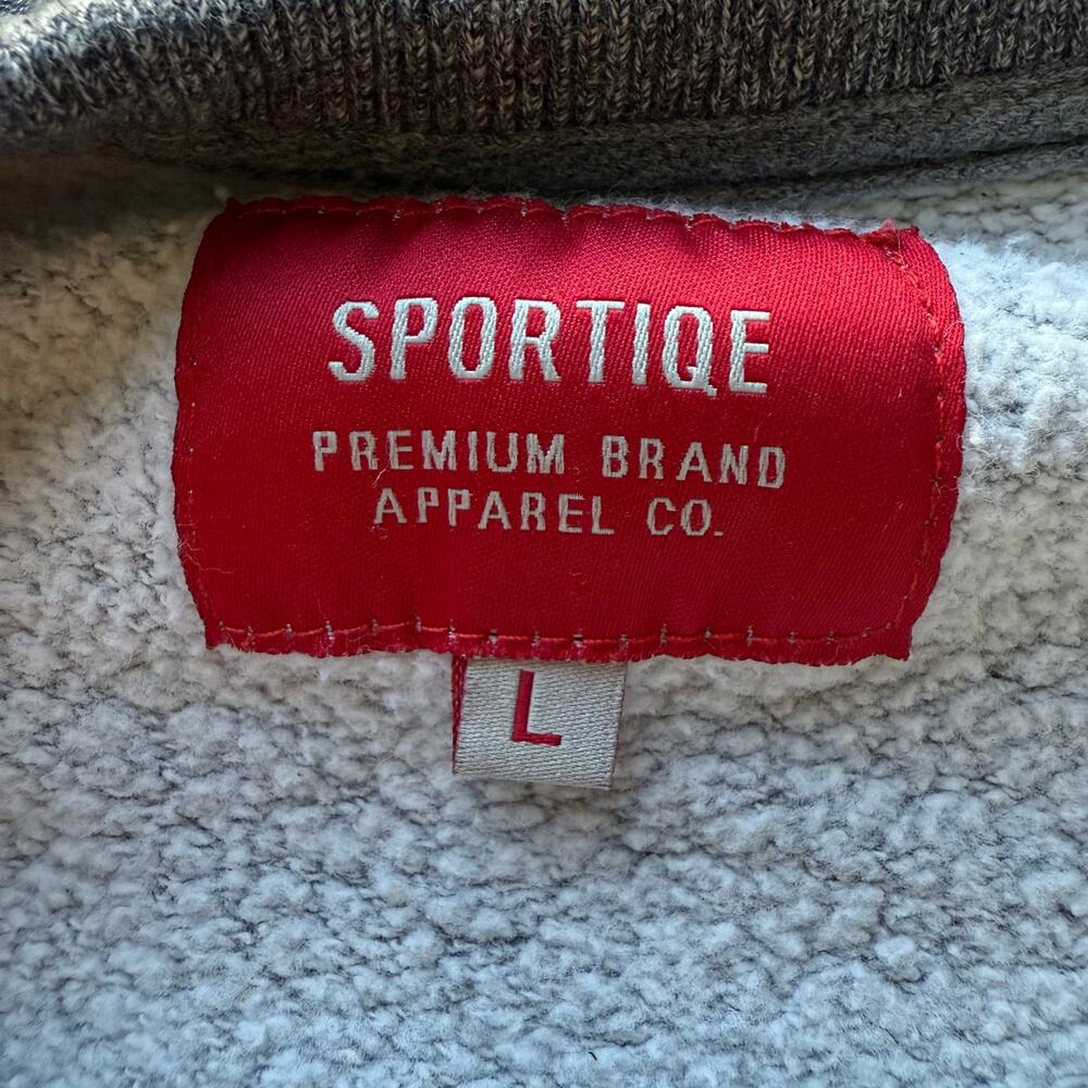SPORTIQUE Large Nintendo NYC Kanji Grey Streetwear Crew Neck Raglan Sweatshirt - Picture 5 of 9